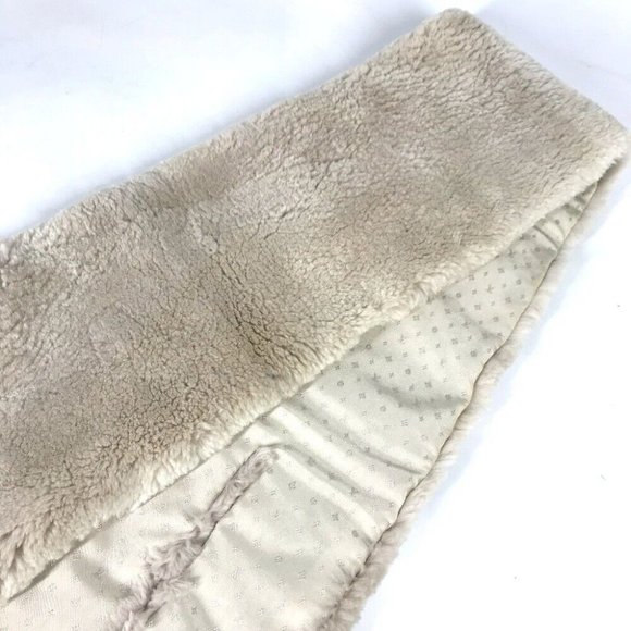LOUIS VUITTON Fur Tippet Logo Bicolor Echarpes LV in the city Scarf - Picture 4 of 11